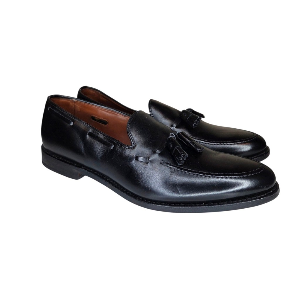 Allen Edmonds Grayson Black Leather Tassel Loafers Mens 13 A 8217 Dress Shoes